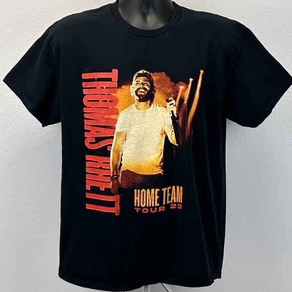 Thomas Rhett 2023 Tour T Shirt Concert Home Team Country Music Black Tee L Large - Picture 2 of 7